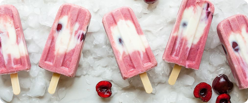 Five popsicles